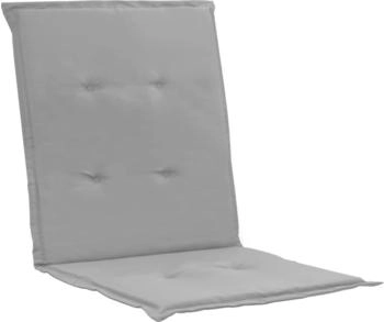 vidaXL Gartenstuhlauflagen für Niedriglehner 4 Stk. Grau Oxford-Gewebe (47551)