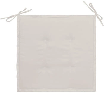 vidaXL Gartenstuhl-Kissen 2 Stk. Creme 50x50x3 cm Oxford-Gewebe (47599)