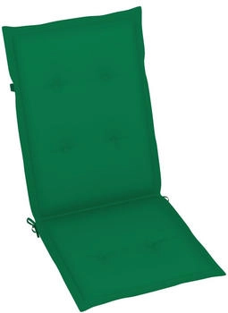 vidaXL Gartenstuhlauflagen für Hochlehner 6 Stk. Grün 120x50x3cm Stoff (314109)