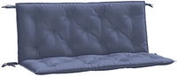 vidaXL Gartenbank-Auflagen 2 Stk. Marineblau 120x50x7 cm Oxford-Gewebe