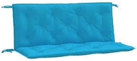 vidaXL Gartenbank-Auflagen 2 Stk. Hellblau 120x50x7 cm Oxford-Gewebe