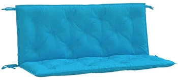 vidaXL Gartenbank-Auflagen 2 Stk. Hellblau 120x50x7 cm Oxford-Gewebe (361682)