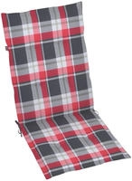 Vidaxl - Gartenstuhlauflagen F&uuml;r Hochlehner 4 Stk. 120x50x3 Cm Stoff