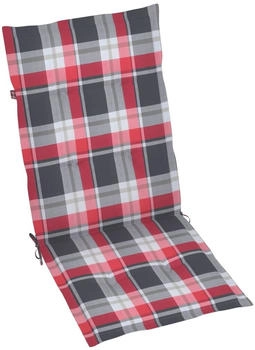 vidaXL Gartenstuhlauflagen für Hochlehner 4 Stk. 120x50x3 cm Stoff (314126)