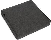Loungekissen Outdoor Ilano Graphitgrau, 50cm, 50cm, 8 - Bomoe
