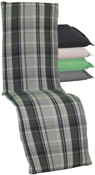 beo Relaxsesselauflage Atika mit Zip Karo (006285032701)