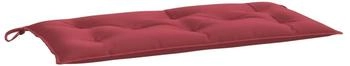 vidaXL Gartenbank-Auflage Weinrot Oxford-Gewebe (361573)