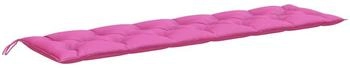 vidaXL Gartenbank-Auflage Rosa Stoff (361657)
