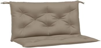 vidaXL Gartenbank-Auflagen 2 Stk. Taupe Oxford-Gewebe (361667)