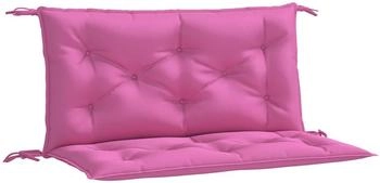 vidaXL Gartenbank-Auflagen 2 Stk. Rosa 100x50x7 cm Stoff (361676)