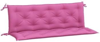 vidaXL Gartenbank-Auflagen 2 Stk. Rosa 150x50x7 cm Stoff (9839.361714)