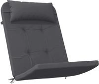 vidaXL Adirondack-Auflagen 2 Stk. Anthrazit Oxford-Gewebe