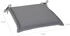 GO-DE Gartenstuhl-Sitzkissen 47 x 45 x 5 cm 2er Set grau