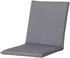 Madison Oxford Niedriglehner-Auflage 97 x 49 cm grau