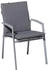 Madison Oxford Niedriglehner-Auflage 97 x 49 cm grau