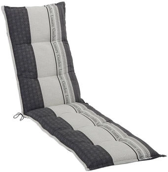 GO-DE Amalfi Liegenauflage 50 x 190 x 7 cm anthrazit