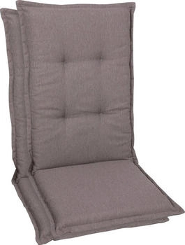 GO-DE Hochlehner-Auflage 50 x 120 x 7 cm 2er Set taupe