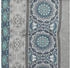 GO-DE Niedriglehner-Auflage 50 x 100 x 6 cm 2er Set blau/grau