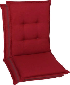 GO-DE Gartenstuhlauflage 50 x 108 x 7 cm 2er Set rot