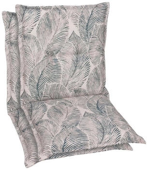 GO-DE Gartenstuhlauflage 50 x 110 x 7 cm 2er Set beige