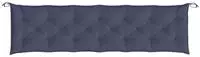 vidaXL Gartenbank-Auflage Marineblau 200x50x7 cm Oxford-Gewebe