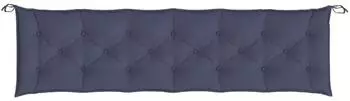 vidaXL Gartenbank-Auflage Marineblau 200x50x7cm Oxford-Gewebe (379022)