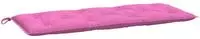 vidaXL Gartenbank-Auflage Rosa 120x50x7 cm Stoff