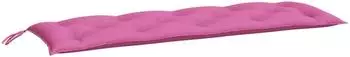 vidaXL Gartenbank-Auflage Rosa 150x50x7cm Oxford-Gewebe (361619)