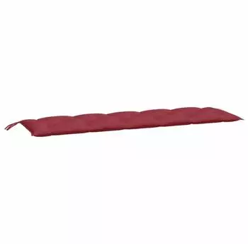 vidaXL Gartenbank-Auflage Weinrot 180x50x7cm Oxford-Gewebe (361630)