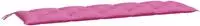 vidaXL Gartenbank-Auflagen 2 Stk. Rosa Oxford-Gewebe