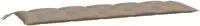 vidaXL Gartenbank-Auflagen 2 Stk. Taupe 180x50x7 cm Oxford-Gewebe