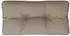 vidaXL Palettenkissen Taupe 80x40x12cm Stoff (360609)