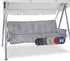 Beautissu Flair HS Hollywoodschaukelauflage 180x50x8cm