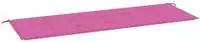 vidaXL Gartenbank-Auflage Rosa 150x50x4 cm Oxford-Gewebe