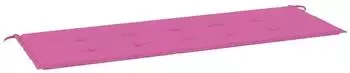 vidaXL Gartenbank-Auflage Rosa 150x50x4cm Oxford-Gewebe (361162)