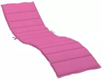 vidaXL Sonnenliegen-Auflage Rosa Oxford-Gewebe (361426)