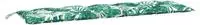 vidaXL Gartenbank-Auflagen 2 Stk. Blattmuster 180x50x7cm Oxford-Gewebe