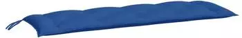 vidaXL Gartenbank-Auflagen 2 Stk. Blau 150x50x7cm Oxford-Gewebe (361707)