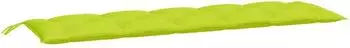vidaXL Gartenbank-Auflagen 2 Stk. Hellgr&uuml;n 180x50x7cm Oxford-Gewebe (361727)