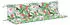vidaXL Gartenbank-Auflagen 2 Stk. Mehrfarbig 200x50x7cm Stoff (361749)
