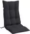 vidaXL Hochlehner-Auflagen 6 Stk. Schwarz Oxford-Gewebe (377625)