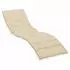 vidaXL Sonnenliegen-Auflage Beige 200x70x3cm Oxford-Gewebe (314221)