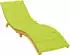 vidaXL Sonnenliegen-Auflage Hellgrün 200x60x3cm Oxford-Gewebe (314214)