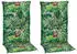 beo Sitzauflage Hochlehner Tegernsee 2er-Set mit Kaktuslandschaft-Design