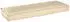 vidaXL Palettenkissen Beige 120x40x8cm Oxford-Stoff