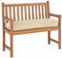 vidaXL Palettenkissen Beige 120x40x8cm Oxford-Stoff