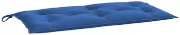 vidaXL Gartenbank-Auflage Blau 100x50x7cm Oxford-Gewebe (361574)