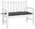 vidaXL Gartenbank-Auflage Melange Anthrazit 100x50x7cm Stoff (4002530)