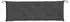 vidaXL Gartenbank-Auflage Melange Anthrazit 150x50x7cm Stoff (4002552)