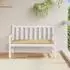 vidaXL Gartenbank-Auflage Melange Beige 120x50x7cm Stoff (4002545)